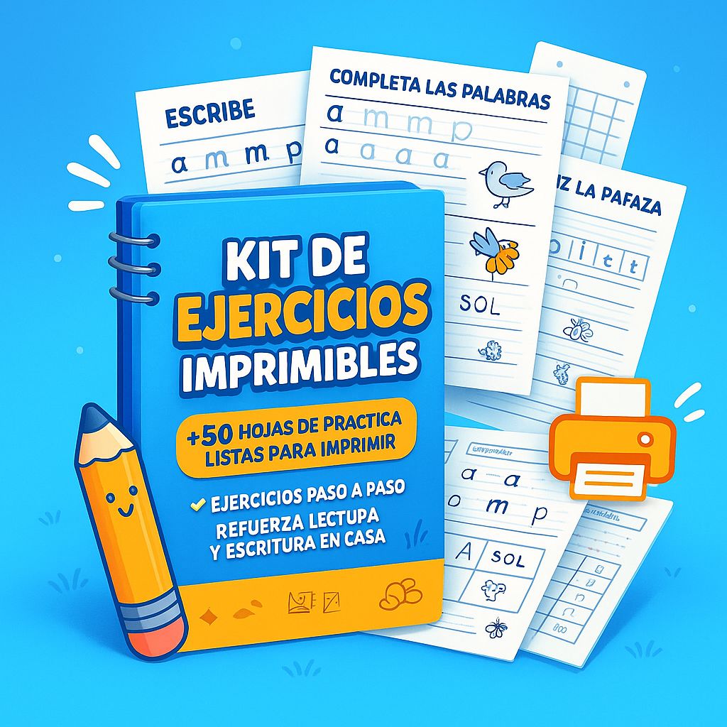 Mega Kit de Lectoescritura - Método Probado por 457 Familias